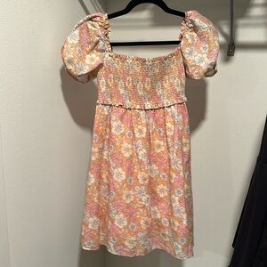 Aritzia floral dress, like new